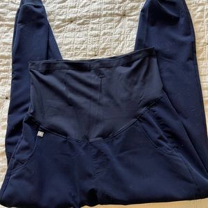 FIGS Maternity Scrub Pants In Navy